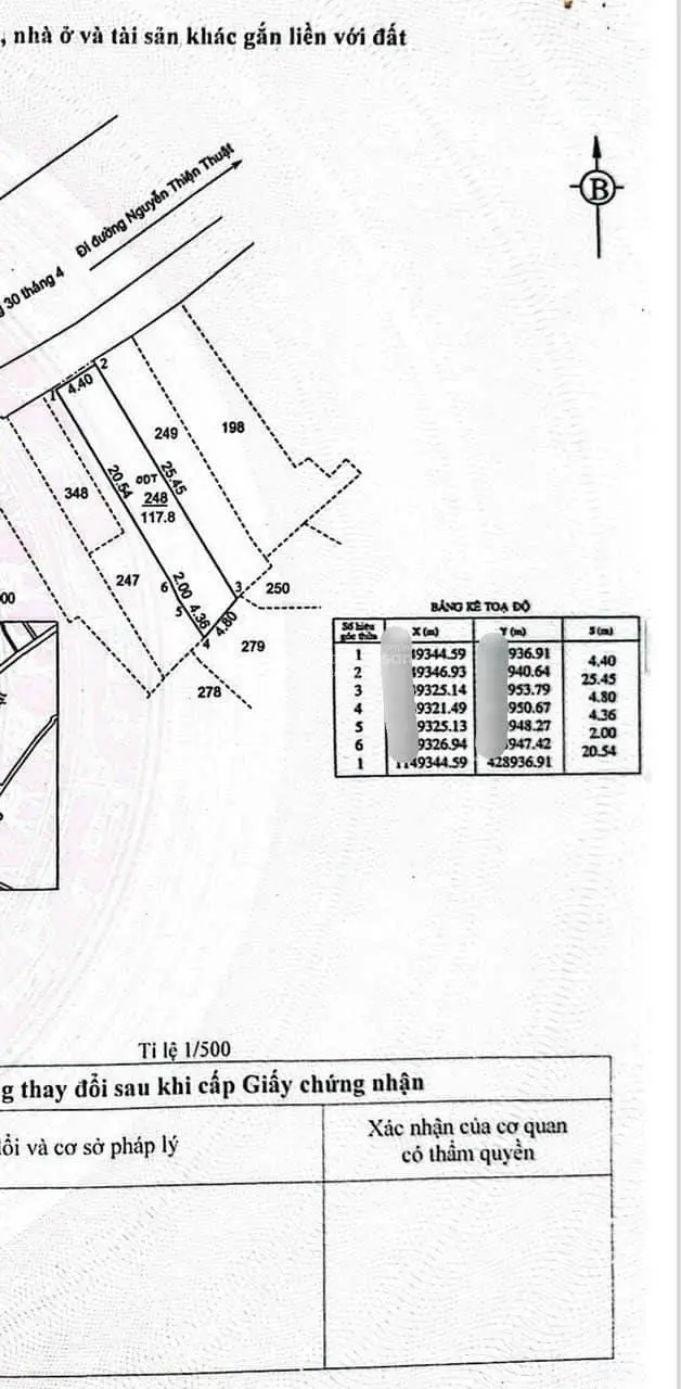 Bán nhà cấp 4 mặt tiền 30/4 phường Thắng Nhất Vũng Tàu