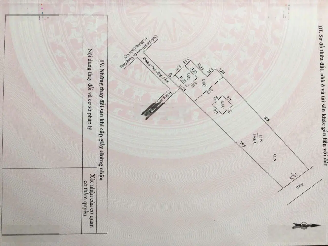 Bán 2258,3m2 - trục chính hẻm 120 đ, hoàng quốc việt ,phía sau giáp rạch - p,an bình - q,ninh kiều