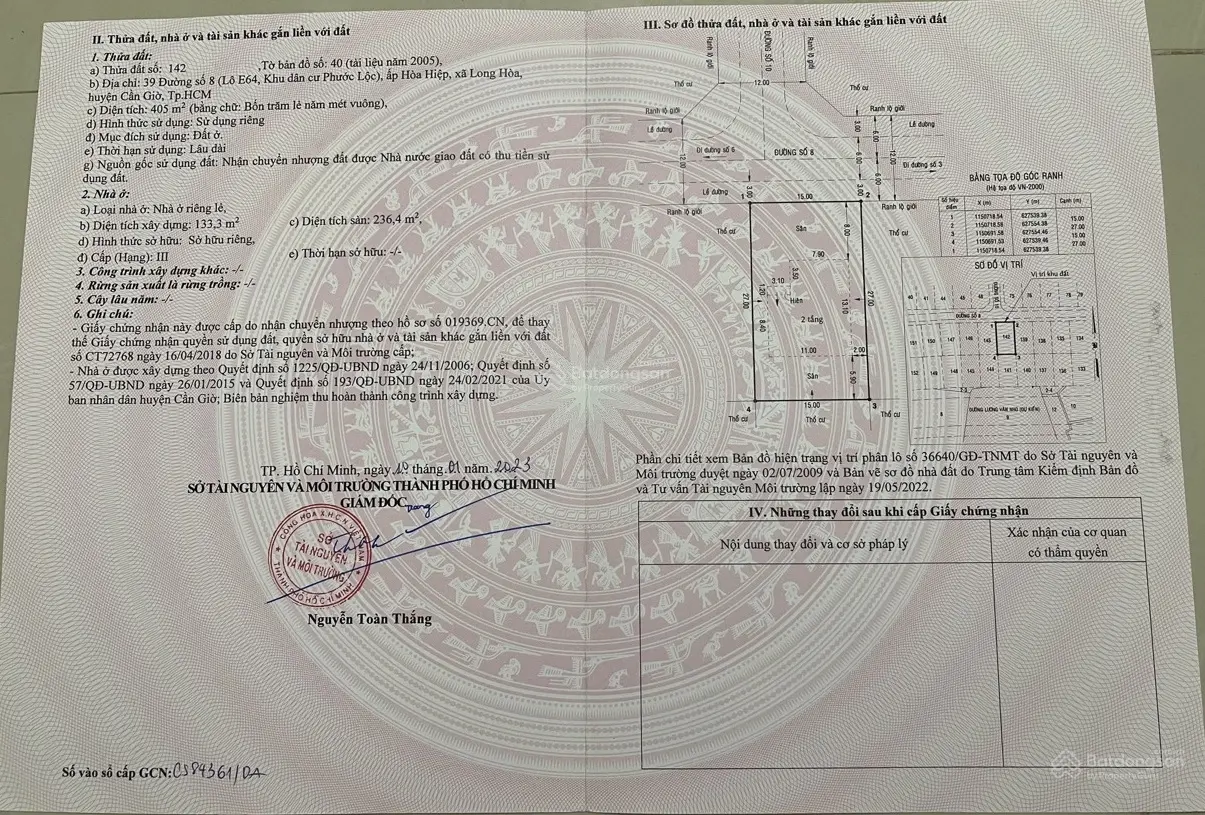 Hơn 3 tỷ có sở hữu được biệt thự gần biển, Phước Lộc Cần Giờ không?