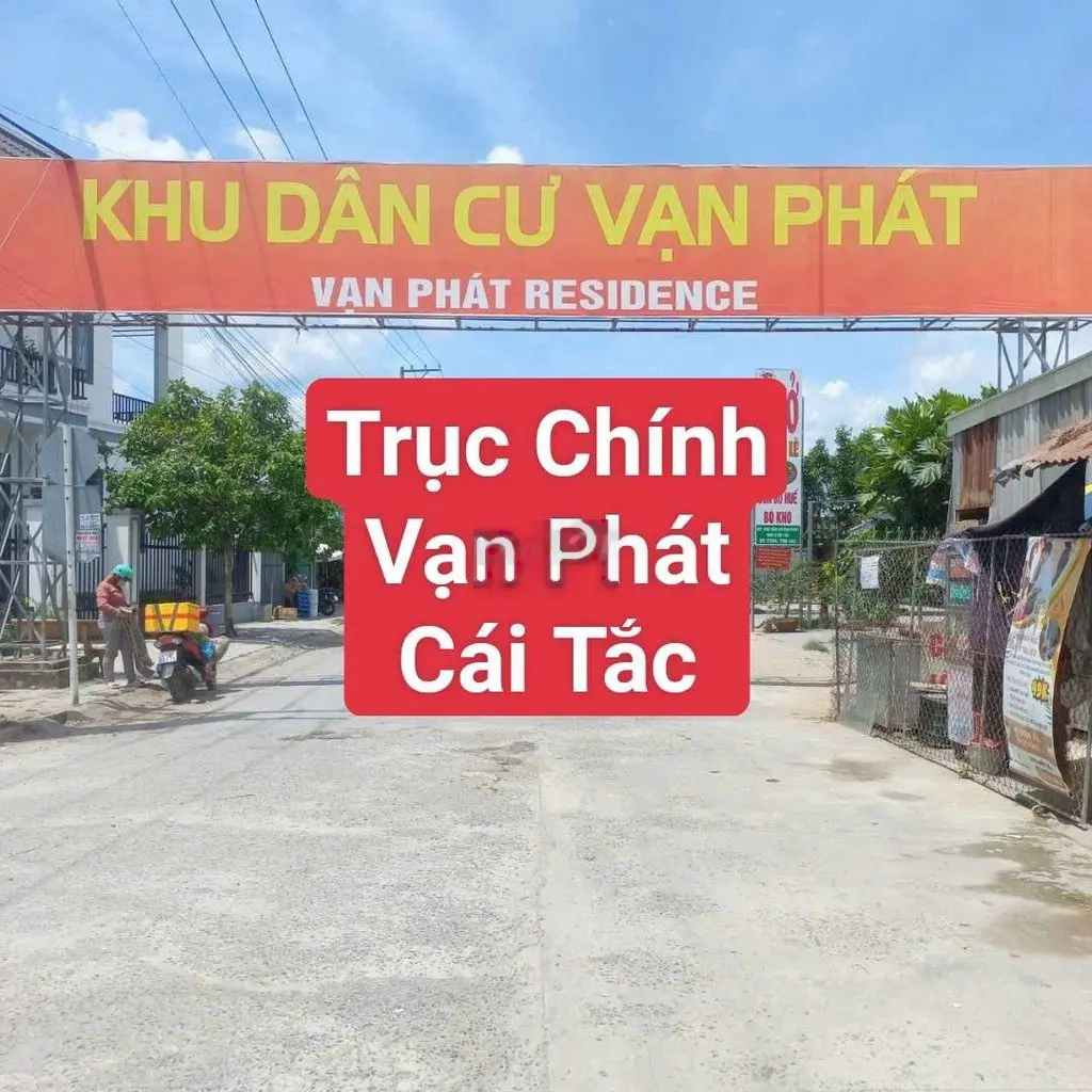 Chủ ngộp bán gấp nền trục chính Vạn Phát Cái Tắc