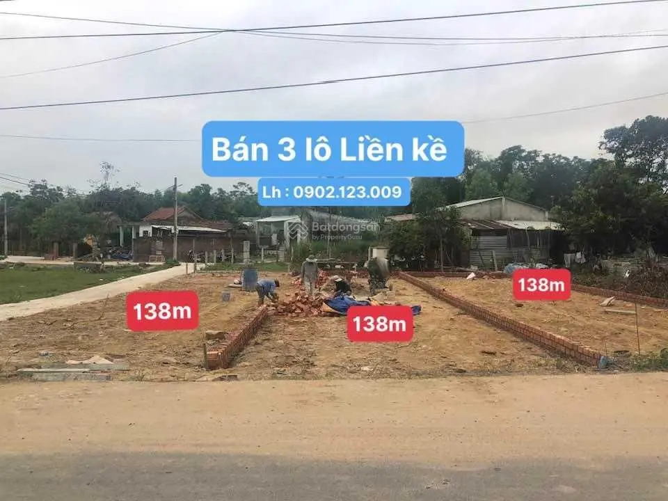 Bán 3 làm kho 450m2 đất trung tâm Hoà Vang, Đà Nẵng: 0902 123 ***