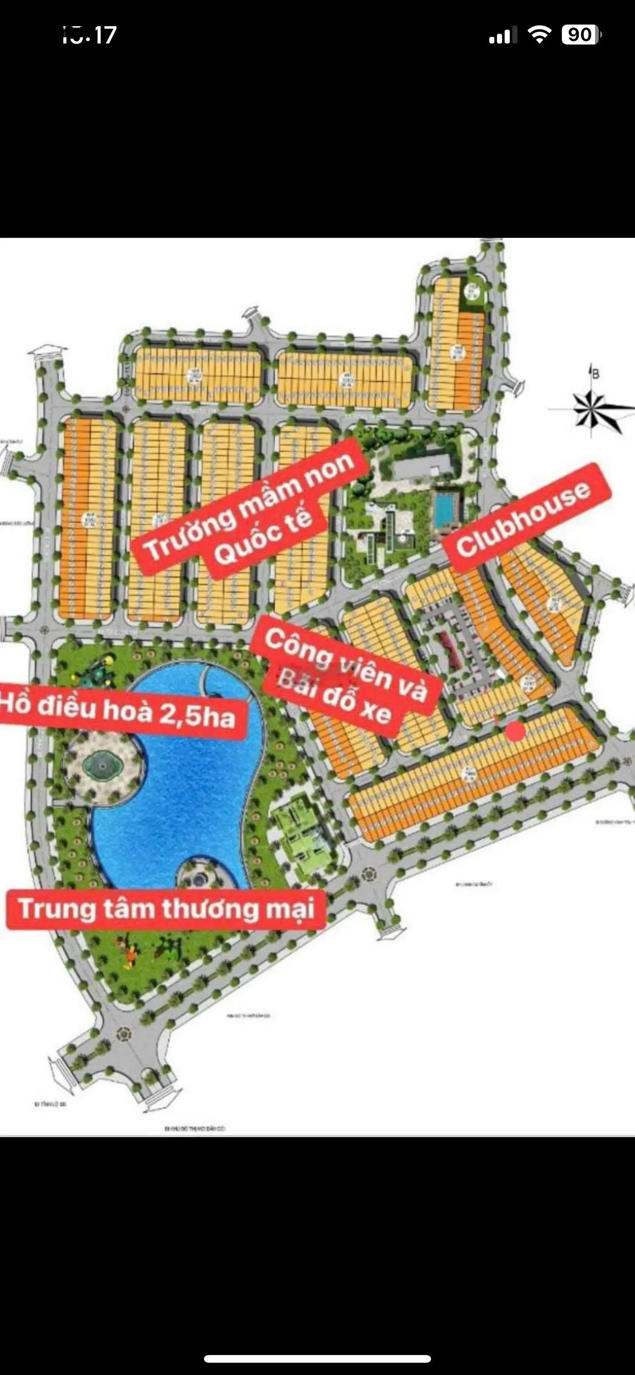 Chính chủ bán gấp lô đất KĐT Vĩnh Yên Center City 100m2 mặt tiền 5m sổ đỏ cc giá 2,48 tỷ 0988 296 ***