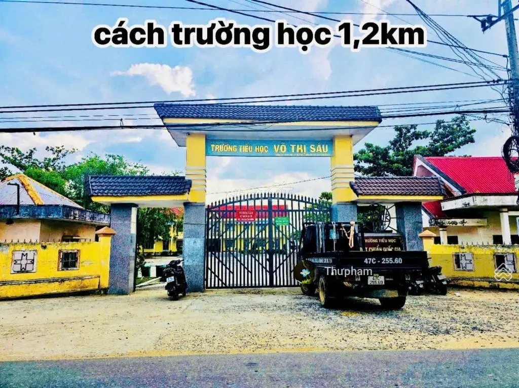 3600m2 (ngang 63m) Vườn có sẵn nhà cấp 4 gần hồ Trị An, cầu La Ngà.