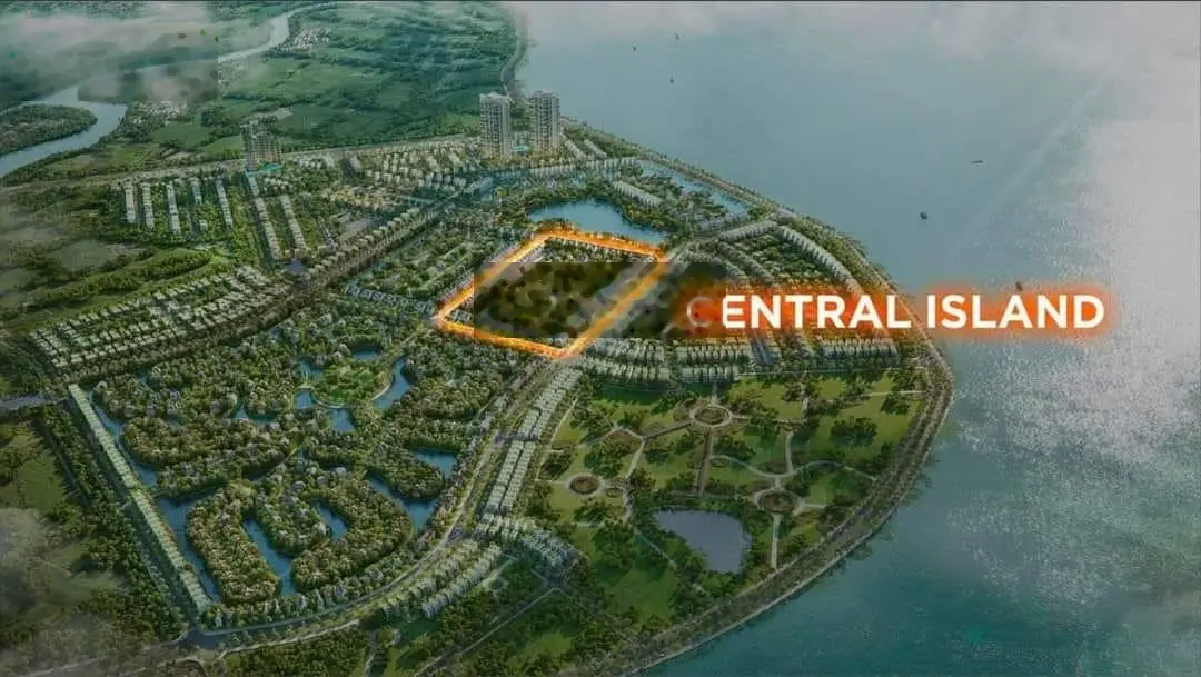 Biệt thự đảo Central Island trung tâm dự án Ecopark Vinh chuẩn bị ra mắt