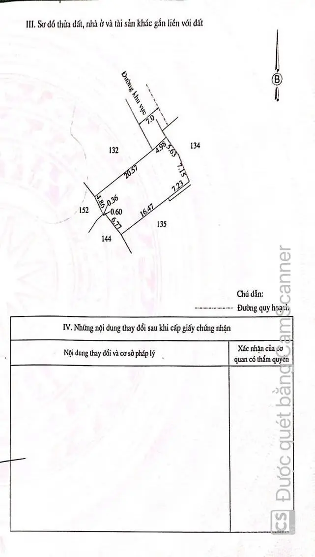 Bán đất 307m2, đất ở 100%, trên đất có nhà cấp 4 đang sử dụng. Đất chính chủ.