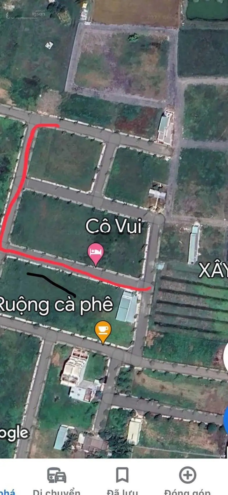 Bán nền nhà DT: 110,5 m2 (chính chủ) - Giá: 1 tỷ 650