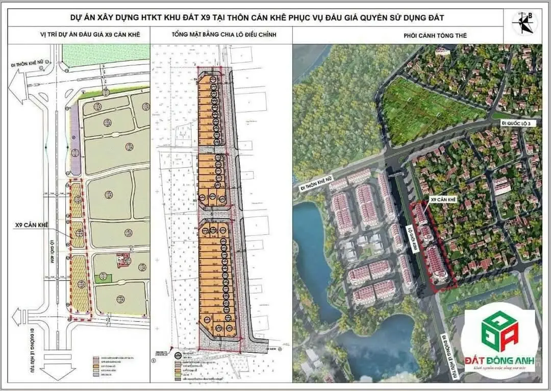 Bán 79m đấu giá x9 cán khê, nguyên khê - mặt đường quy hoạch 40m