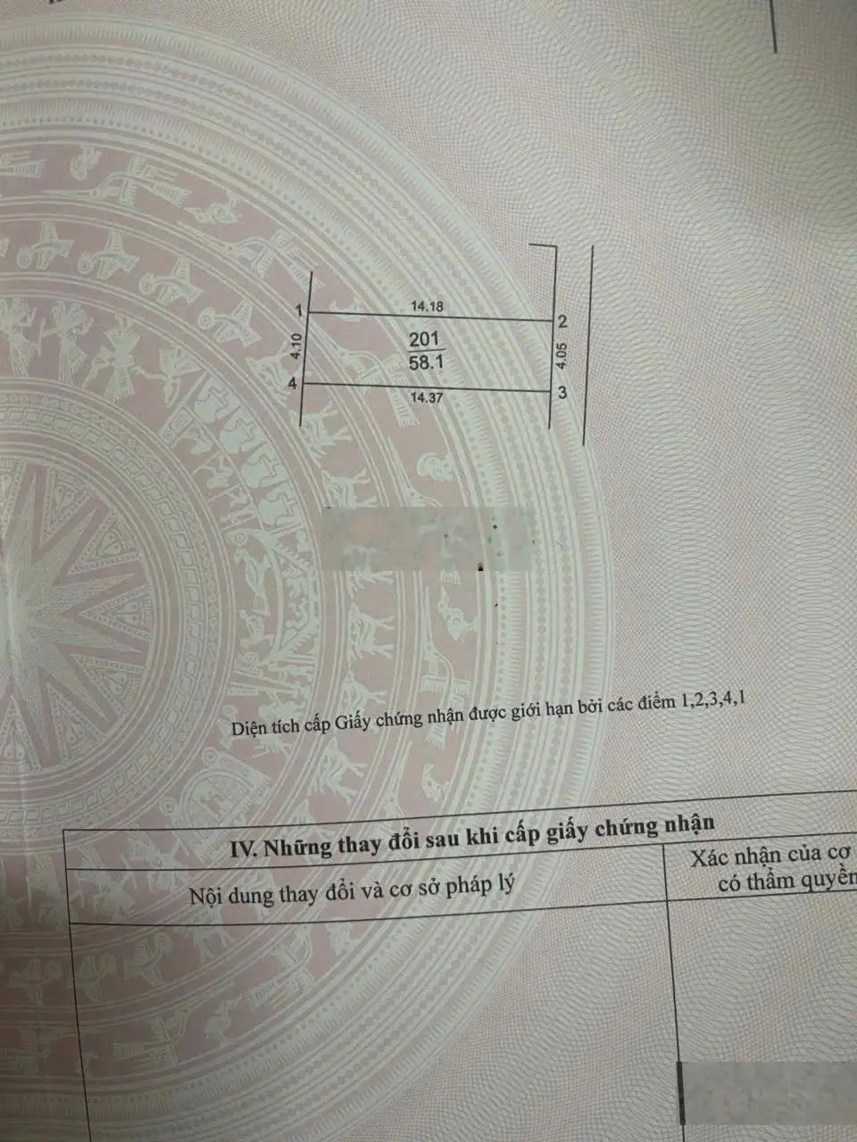 Chính chủ bán 58.1m2 đất mặt tiền 4.1 ngõ thông tại Việt Hùng, Đông Anh, Hà Nội giá rẻ nhất khu vực