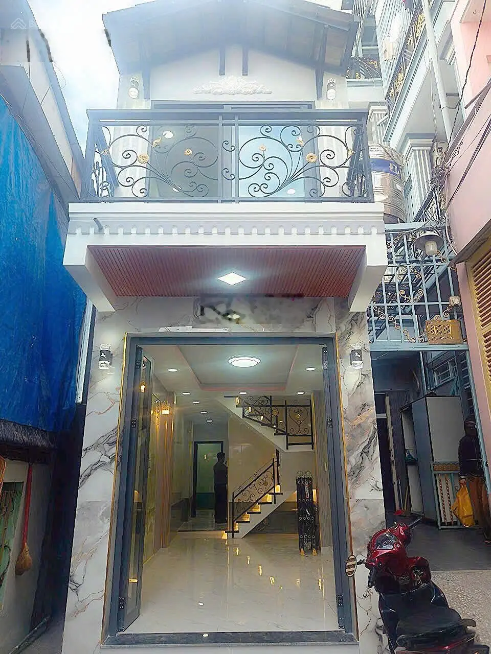 3,78tỷ - Nhà mới đón xuân , Bến Ba Đình P9 Q8, 28m2 shr hiện hữu nở hậu, gần cầu Nguyễn Tri Phương