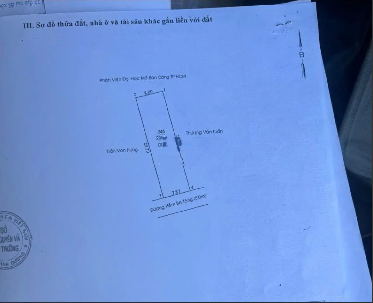 Bán dãy trọ 8x29m, thổ cư 100% ngay TT Thủ Dầu Một Đường Lê Thị Trung, Phường Phú Lợi