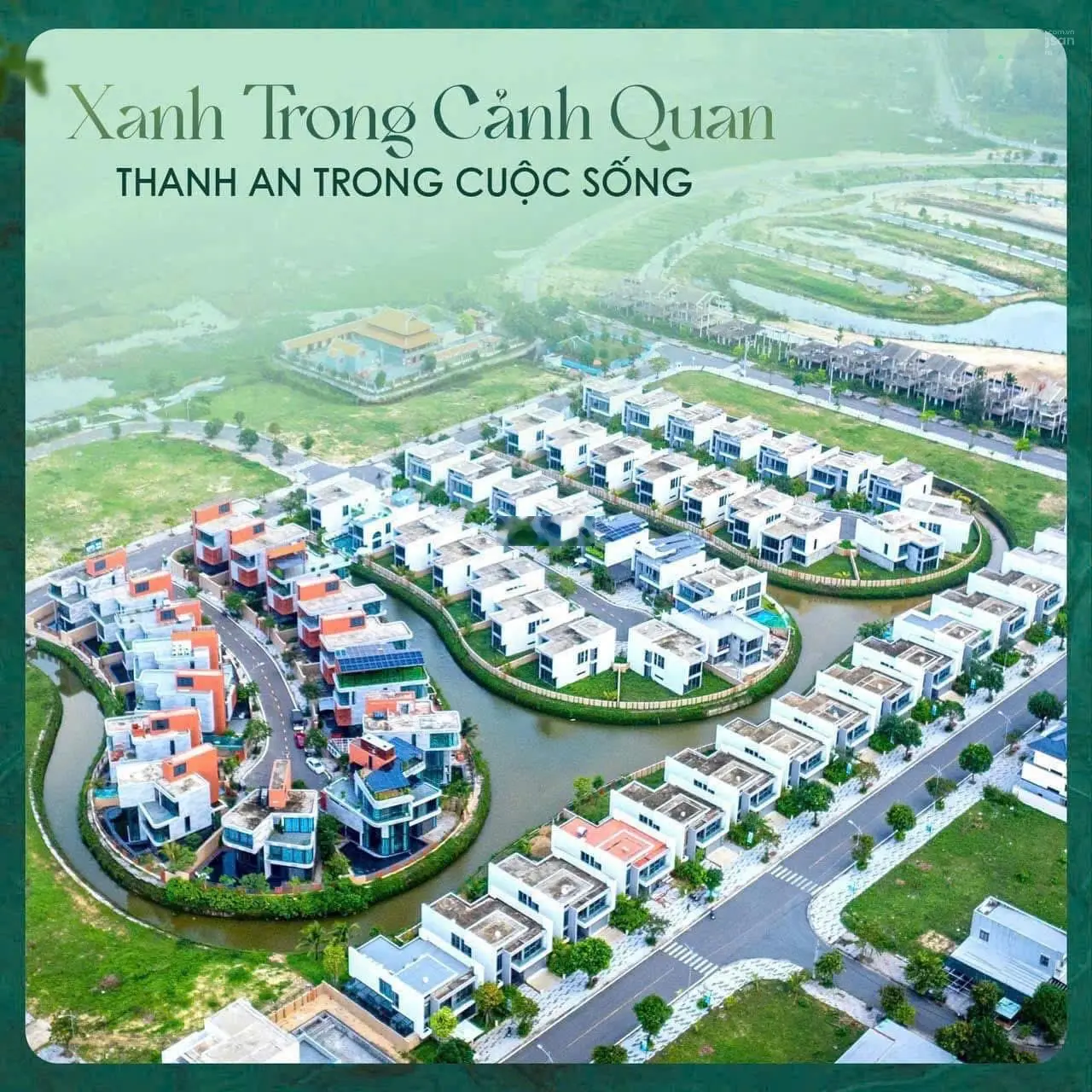 Biệt thự sát sân golf 5* đà nẵng- an ninh chặt chẽ- sổ đỏ lâu dài- giá siêu tốt- nhận nhà ngay