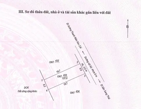 Đấu giá 5 tài sản đất xã Nghĩa Lợi, thị xã Nghĩa Lộ, tỉnh Yên Bái