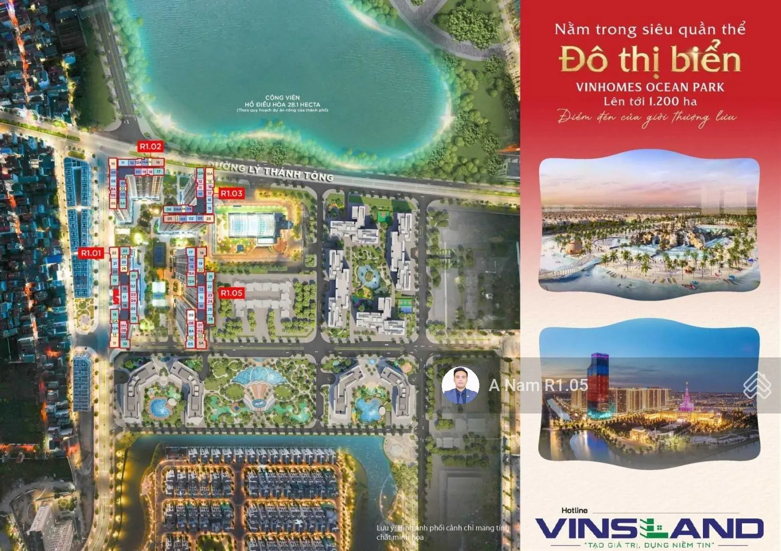 1,923 tỷ bao phí sang sổ + nội thất mới - Nhà tôi bán gấp 1 ngủ The Zen Park Ocean Park