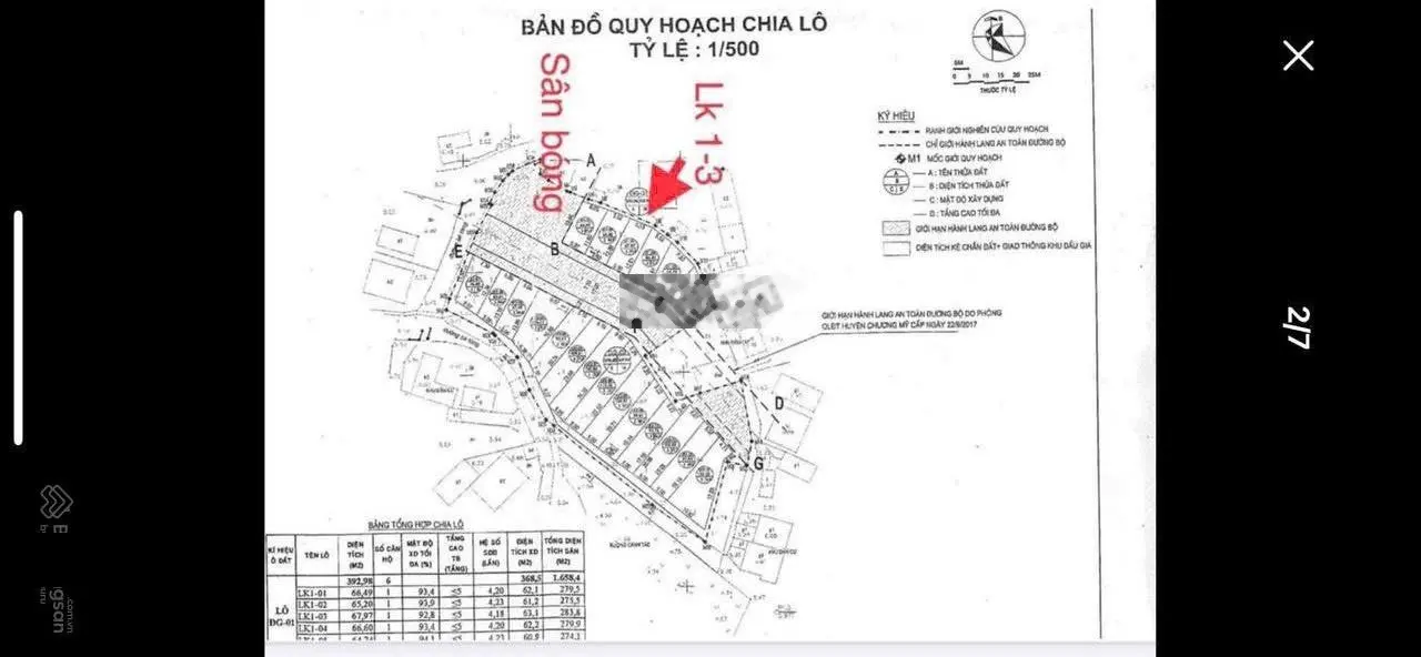 Cần bán đất giá 2,55 tỷ VND tại đường Quốc Lộ 6, Chương Mỹ, Hà Nội