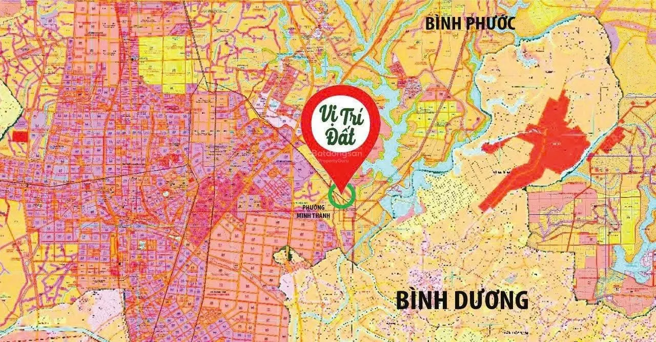 Bán đất tại phường Minh Thành, giá siêu hời 390 triệu, 505.7m2