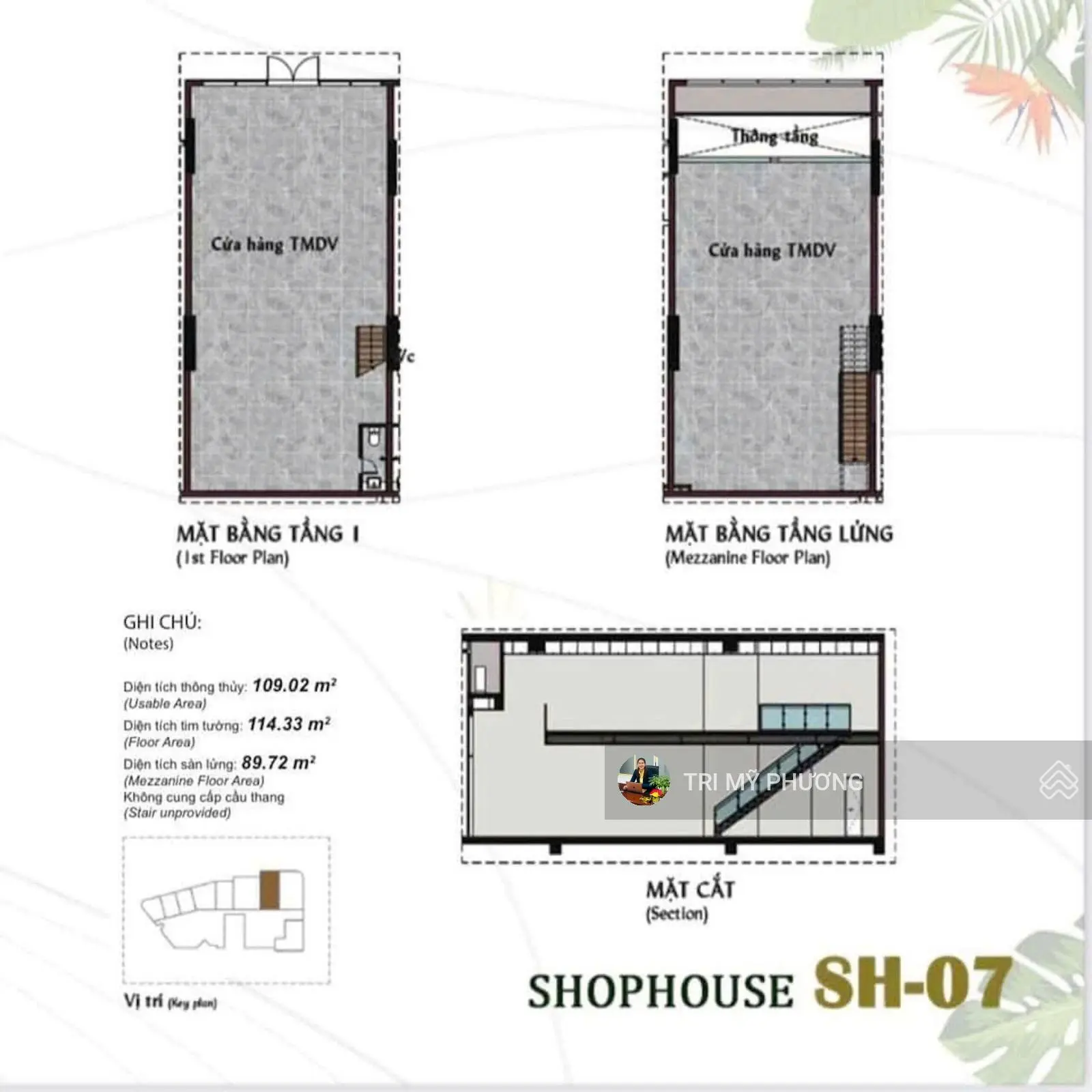 Bán shophouse - Thảo Điền Green - có sẵn hợp đồng cho thuê từ 80 - 260 triệu/tháng/căn shophouse