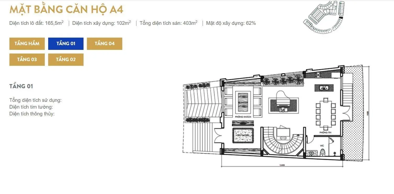 Bán Liền kề Shophouse Sunshine City 170m2 5 tầng mt 11m thang máy