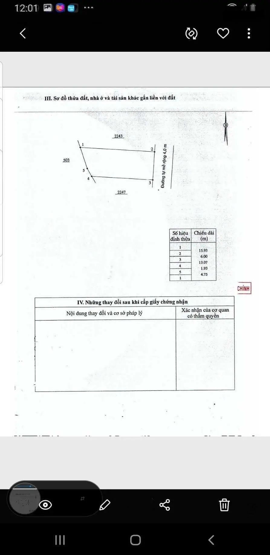 Bán lô đất thổ cư đường ô tô Phước Trạch, Diên Toàn, giá chỉ 860 triệu