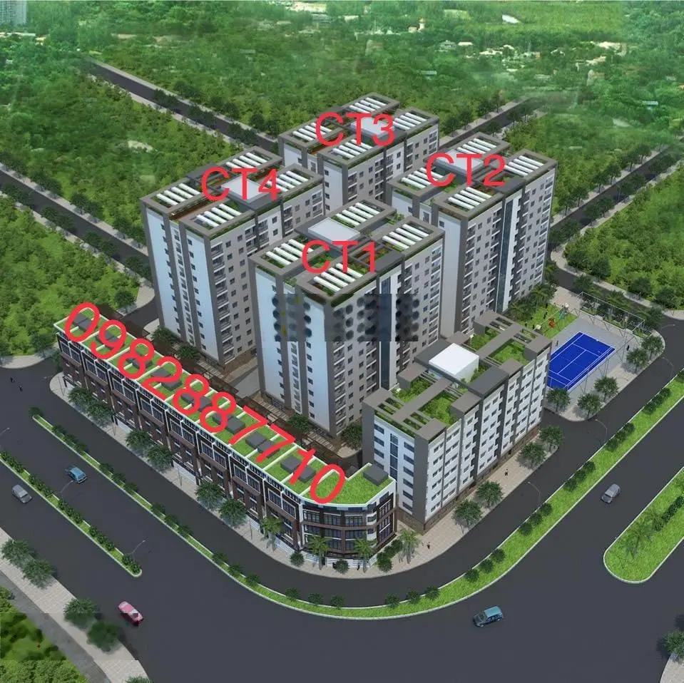 Gấp, Bán căn hộ 2PN, 75m2 View vòng xuyến Tân Hồng chung cư Cao Nguyên 3 - Từ Sơn