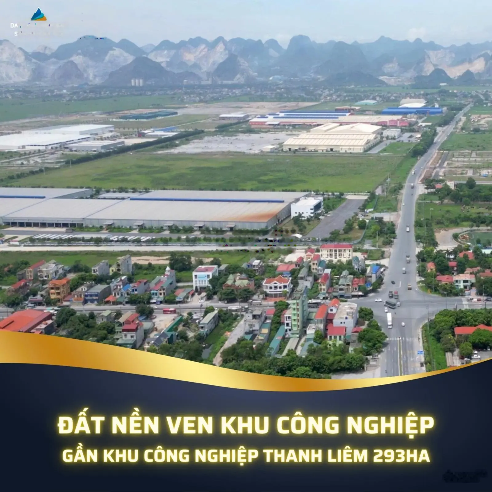 Mở bán dự án đất nền phía Tây KĐT Tân Thanh, Hà Nam, sổ đỏ lâu dài, mặt đường 68m, giá tốt nhất