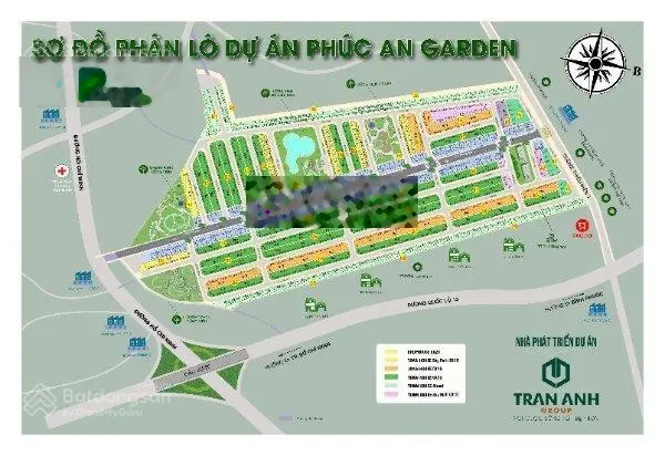 Chính chủ bán lỗ 2 nền đất KDC Phúc An Garden DT 75m2, SHR, bank hỗ trợ LH 0932 094 ***