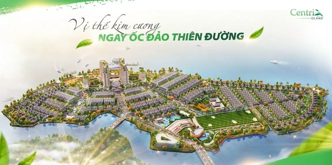 Bán căn liền kề dự án Centria Island đường 23m view sông giá 8,8 tỷ ký ngay HĐMB