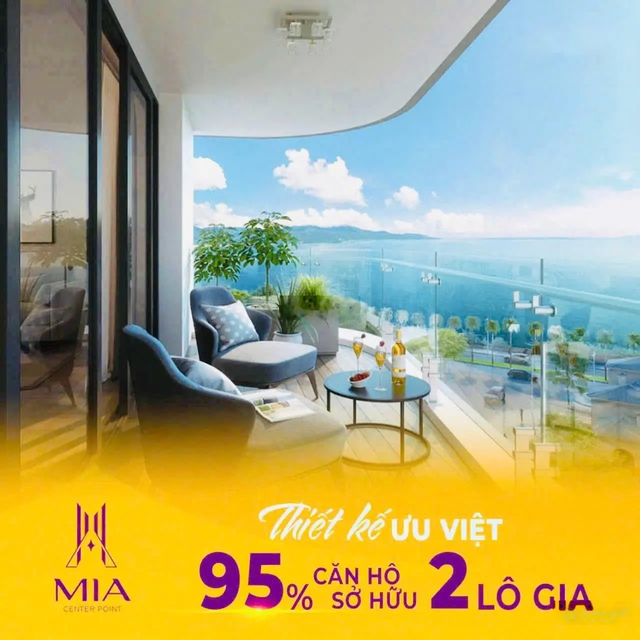 Mia Center Point - thanh toán trước 580tr sở hữu ngay căn hộ cao cấp trung tâm Quận Liên Chiểu