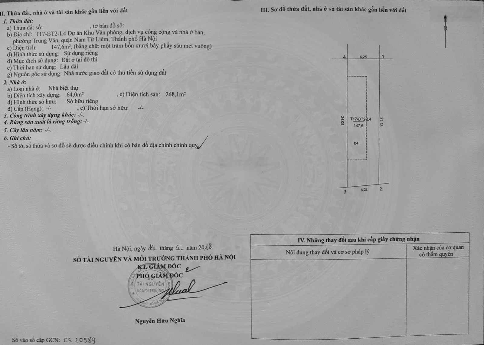 Chính chủ bán nhà mặt phố Trung Văn 147,6m2 Cần bán gấp (Mặt phố kinh doanh tốt tăng giá)36 tỷ