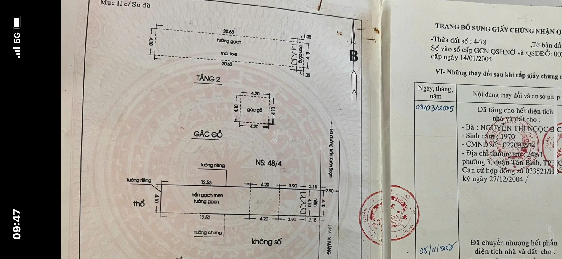 Bán nhà đất DT chuẩn 93,4 m2 tặng nhà 2 tầng đúc kiên cố Trần Xuân Soạn, Phường Tân Kiểng, Quận 7