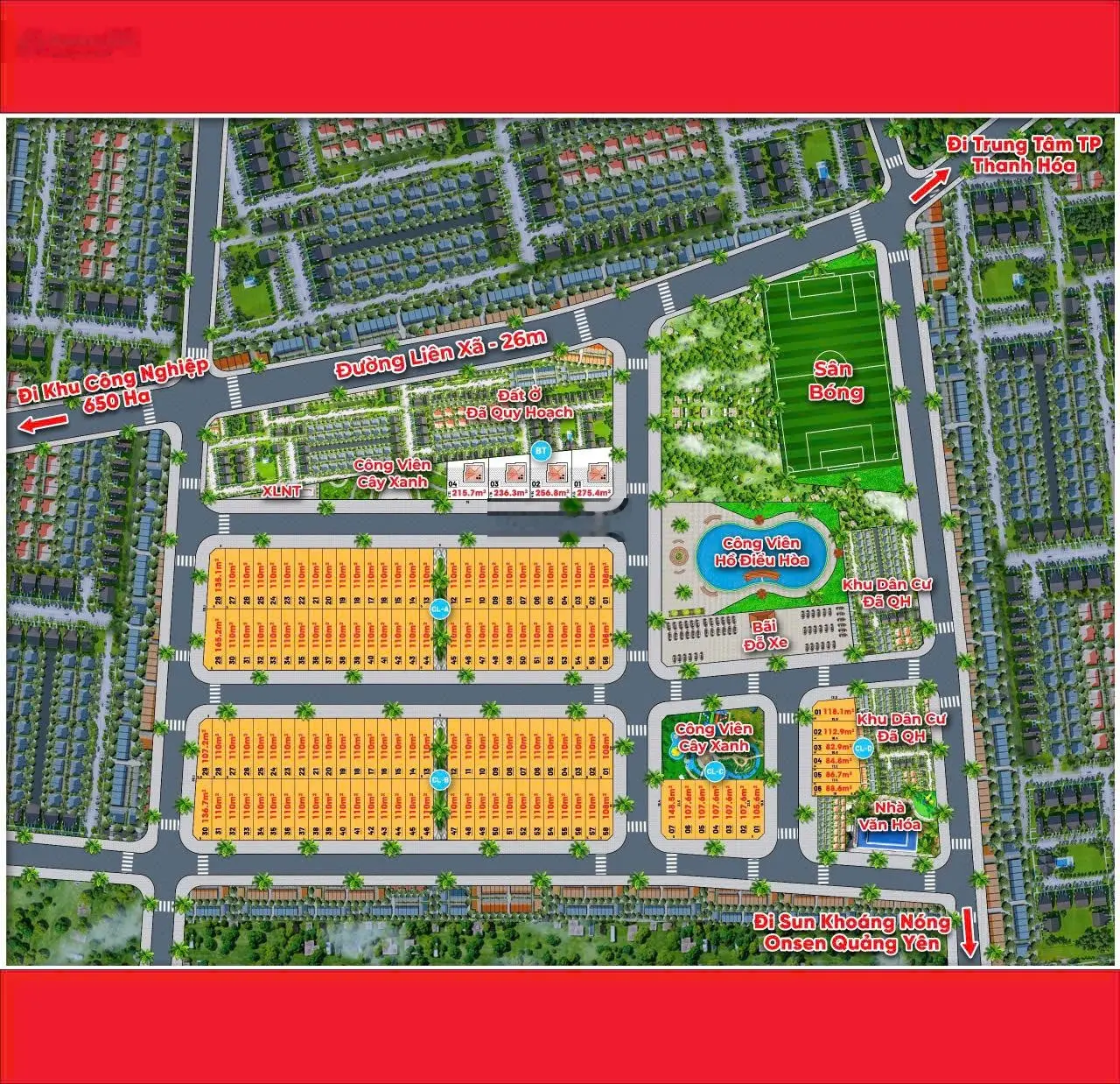 Bán đất tại Đông Quang, Đông Sơn, Thanh Hóa - siêu hời giá 820 triệu VND, diện tích 110m2