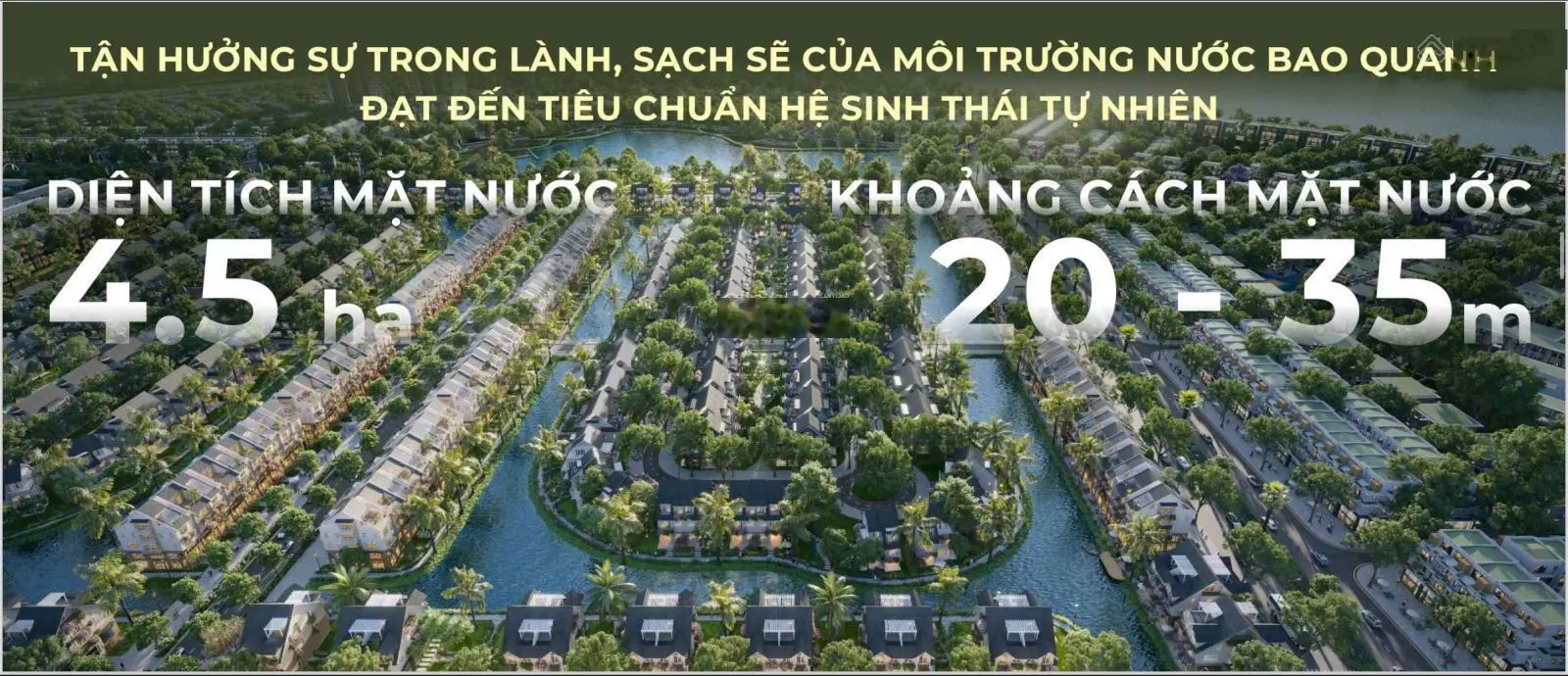 Biệt thự đảo (căn góc) view hồ Central Island - Eco Central Park (Ecopark). CK đến 10% Vay LS 0%