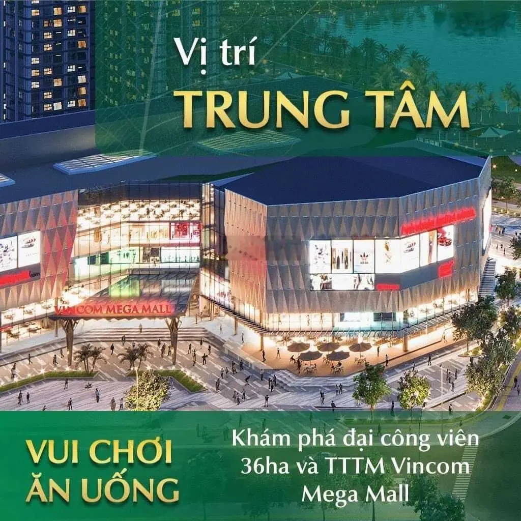 Trực tiếp CĐT Lumiere Boulevard rổ hàng view sông, view công viên,... giá rẻ nhất, nhận nhà ngay