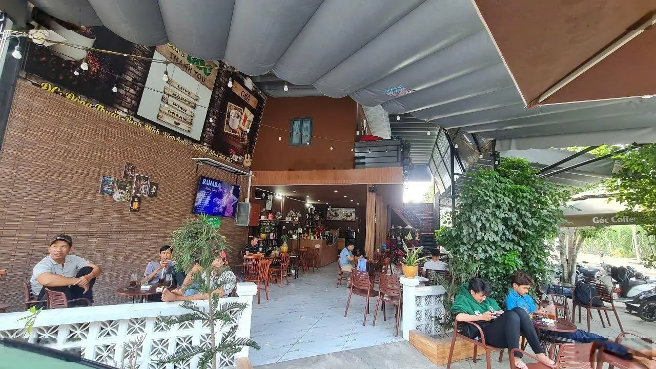 Bán nhà góc 2 mặt tiền đang kinh doanh quán cafe thu nhập cao ổn định