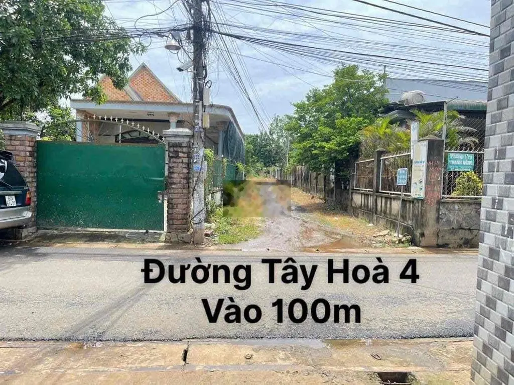 5x25 sổ riêng ngay khu dân cư Xã tây hòa Gần nhà thờ