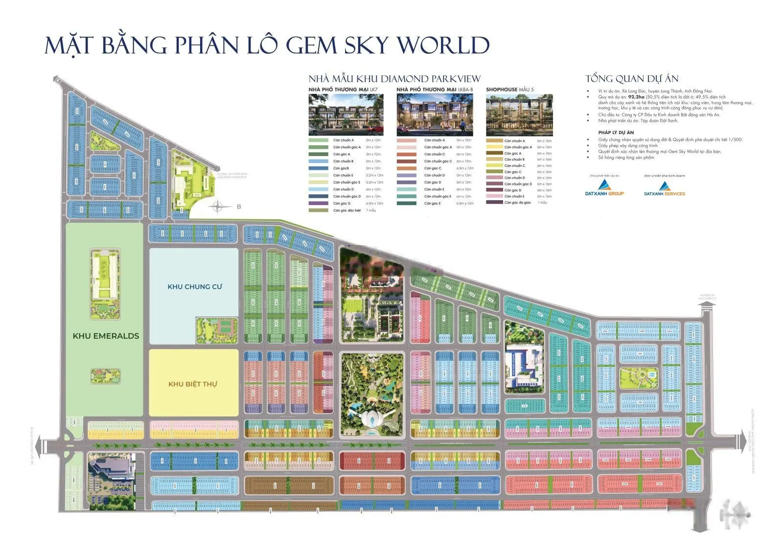 Cần bán gấp (cắt lỗ 400tr) lô đất tại dự án Gem Sky World Long Thành cách sân bay 7km