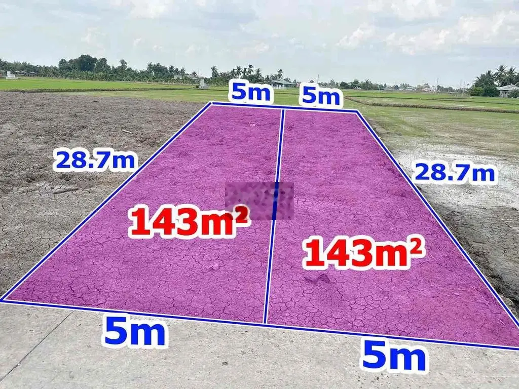 lô thổ đường ô tô giá 470tr lạc tấn -tân trụ cách 833 chỉ 1,5km