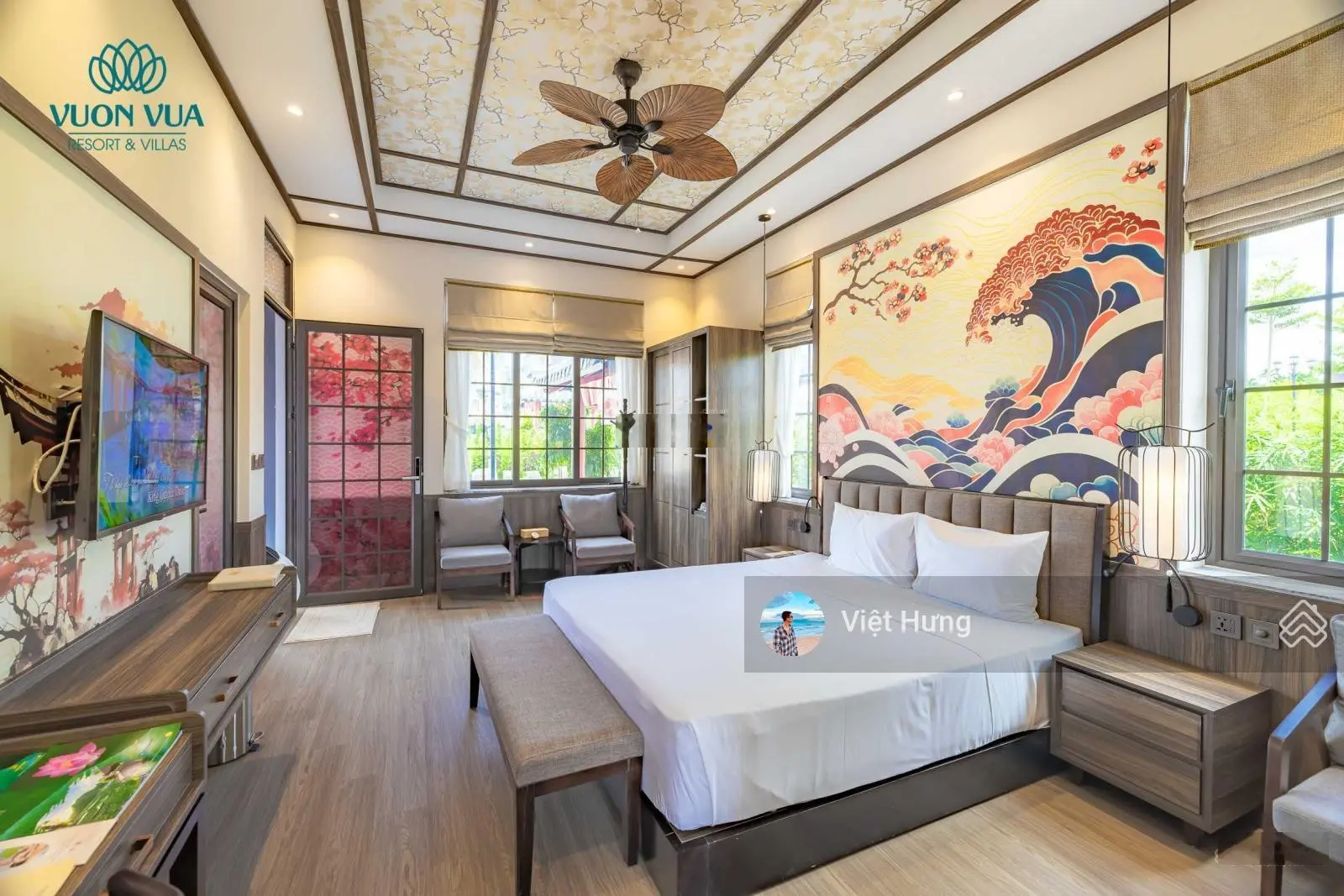 Trực tiếp CĐT - Biệt thự Villa Onsen Vườn Vua - Khoáng nóng tận nhà. Bàn giao ngay. Hỗ trợ 0% 24 th