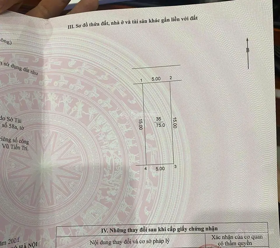 Hàng hiếm tại hoài đức với hơn 2ty đg ô tô có ngay đất tại yên sở, diện tích 43m2, mặt tiền 4.2m