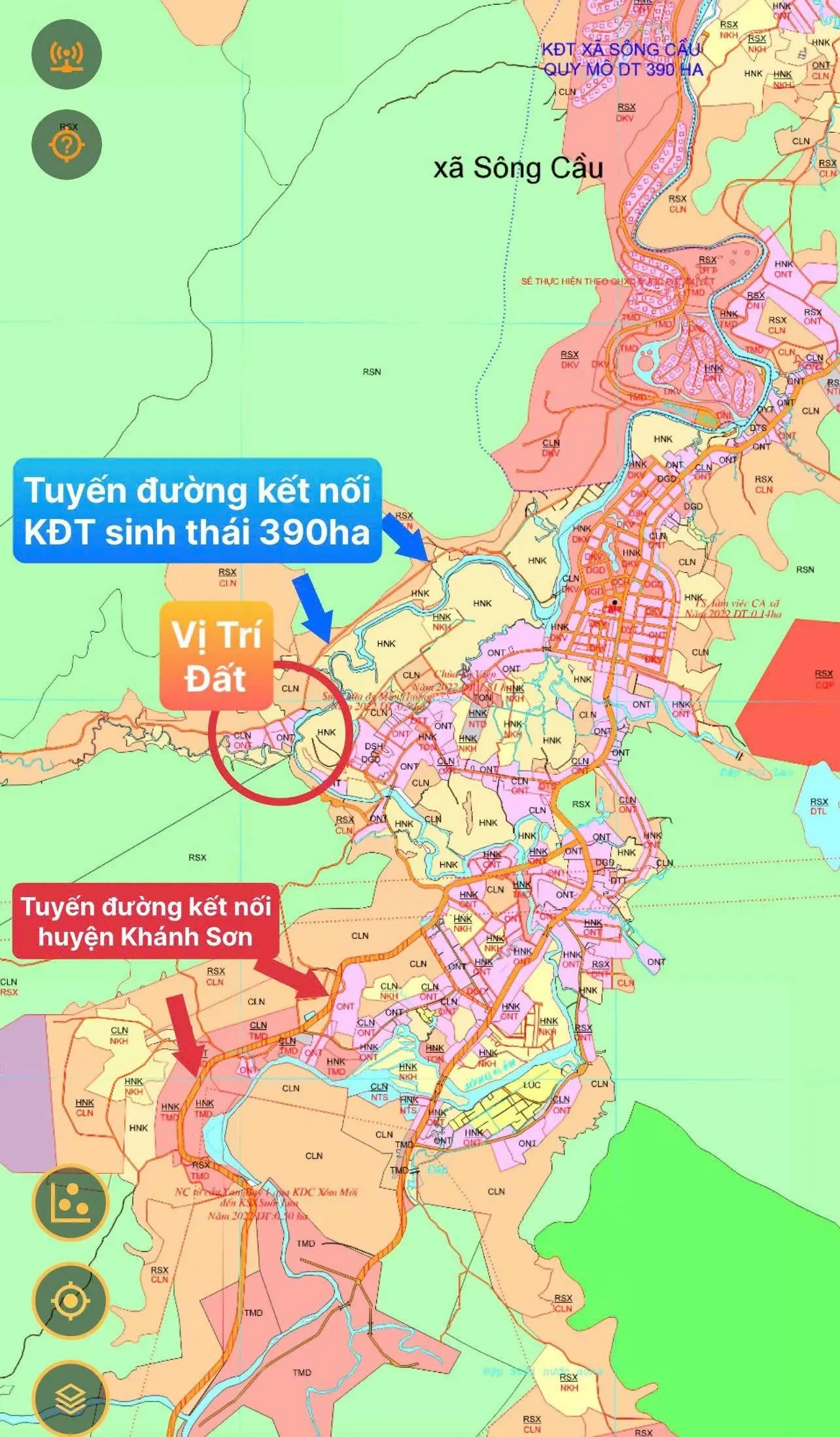 Cần bán 1000m2 đất ONT + 19.000m2 đất CLN + tặng vườn bưởi (giá rẻ)