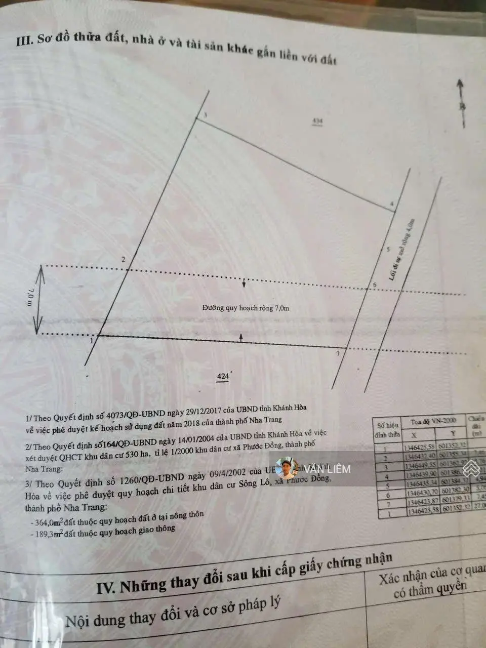 Bán Lô Đất Phước Hạ - Phước Đồng Nha Trang - Diện Tích : 553m2 ( có 100m2 thổ cư ) - Ngang 17,5m