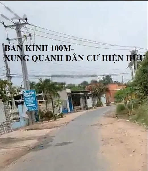 Chính chủ bán Đất mặt tiền đường số 1, cách QL 22B 200m, Thạnh Đức, Gò Dầu, Tây Ninh