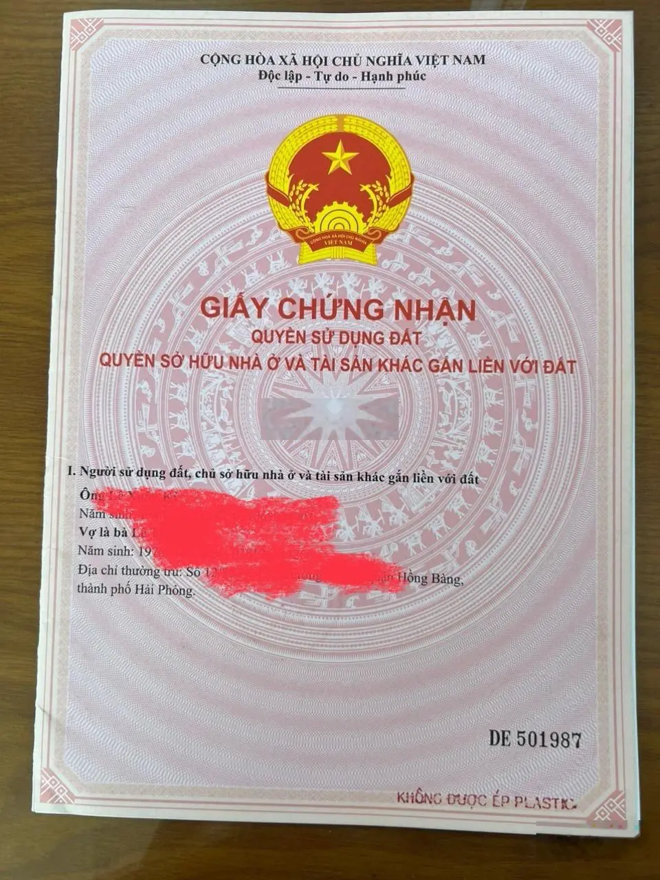 Cần bán nhà riêng mặt đường giá 2,92 tỷ VND tại Đường Hàm Nghi, Trại Chuối, Hồng Bàng, Hải Phòng