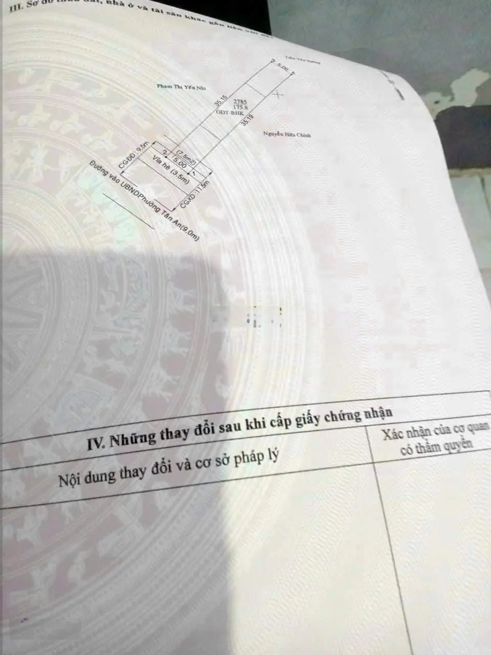 Bán lô đất mặt tiền Huỳnh Thị Hiếu đối diện ủy ban phường Tân An, đường nhựa 12m giá rẻ đầu tư