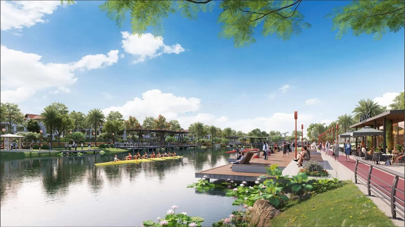 Sun Urban City Hà Nam - biệt thự nghỉ dưỡng mặt sông. Giá và chính sách bán hàng đợt đầu cực tốt