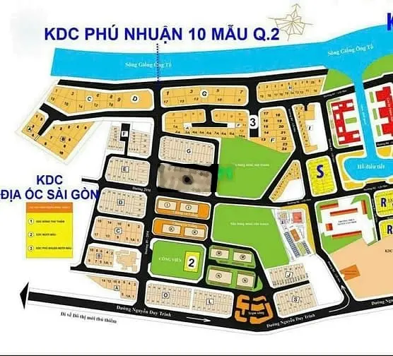 Bán nền Biệt Thự KDC 10 mẫu view sông DT 184m2 giá 20 tỷ 5, sổ hồng ạ