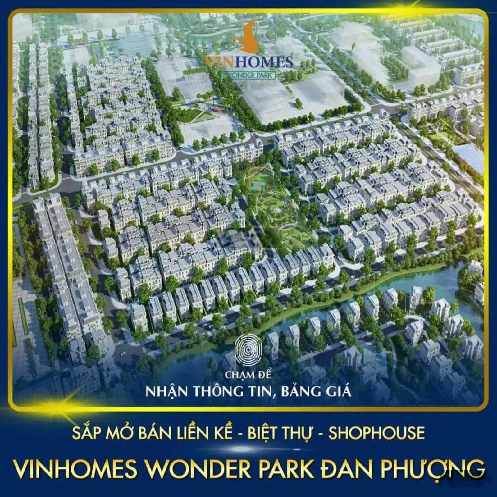 Mở bán dự án Vinhomes Đan Phượng - Bảng hàng ngoại giao - Căn đẹp