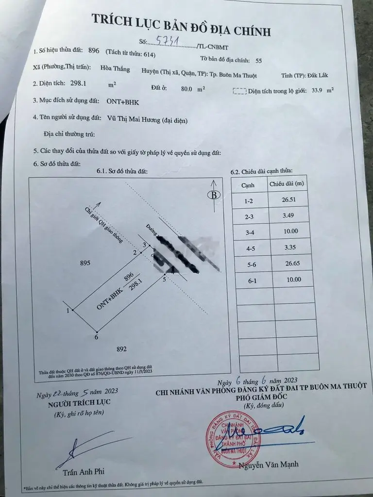 4️⃣ lô liền kề mặt tiền đường hẻm cấp 1, đại lộ Võ Nguyên Giáp