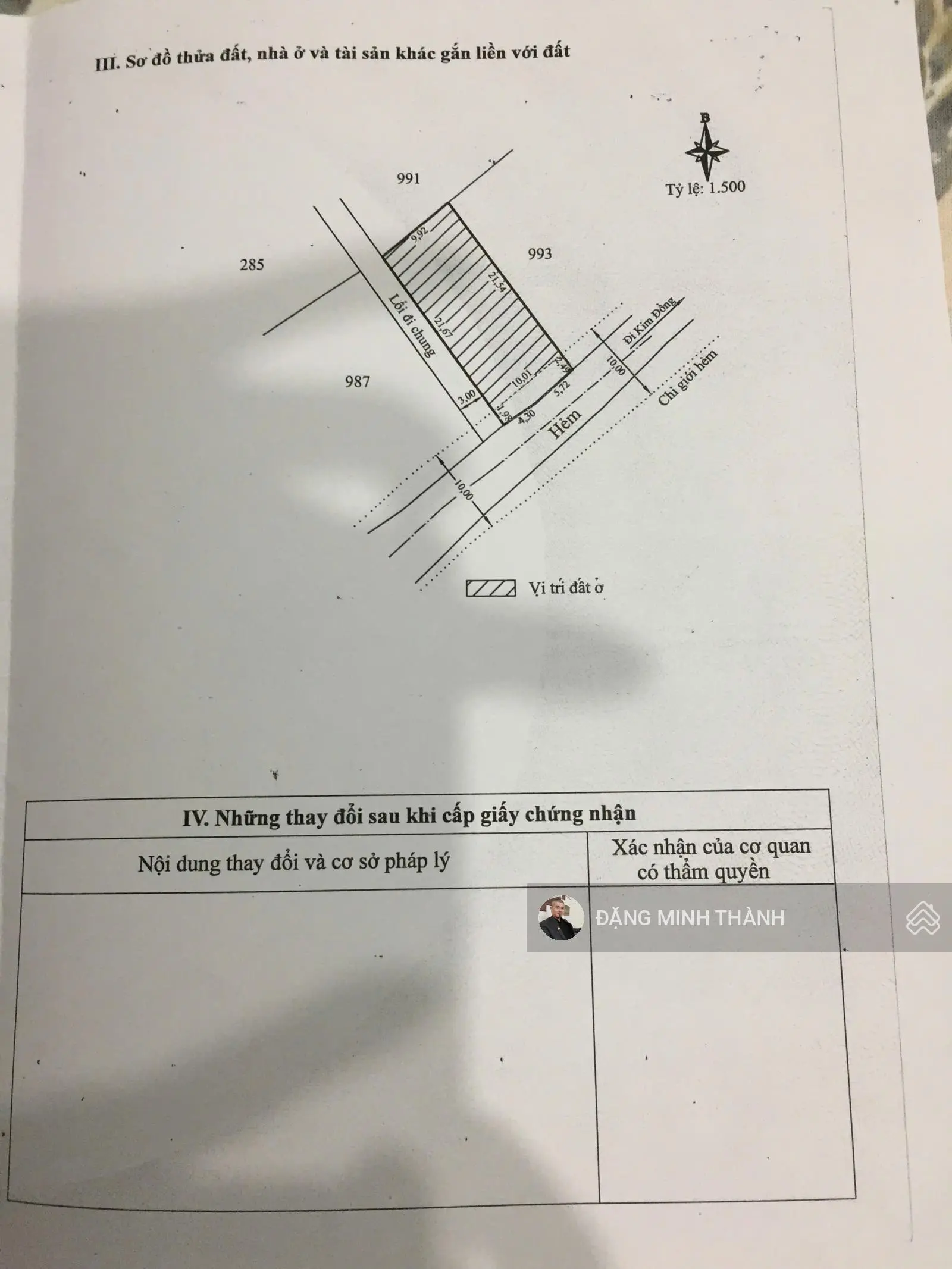 Bán lô đất tặng nhà cấp 4 - trung tâm phường 6, Đà Lạt 243m2 / giá: 9,5 tỷ