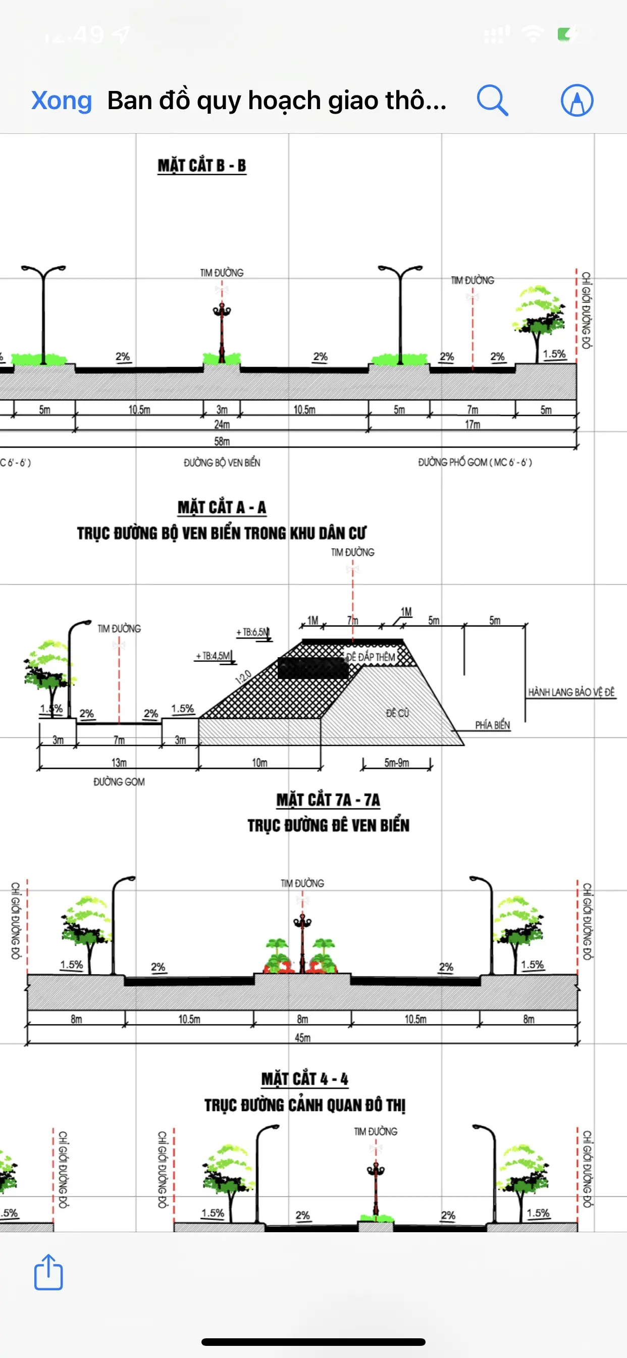 Duy nhất khu mặt bãi tắm Thịnh Long , đường mở rộng 42m