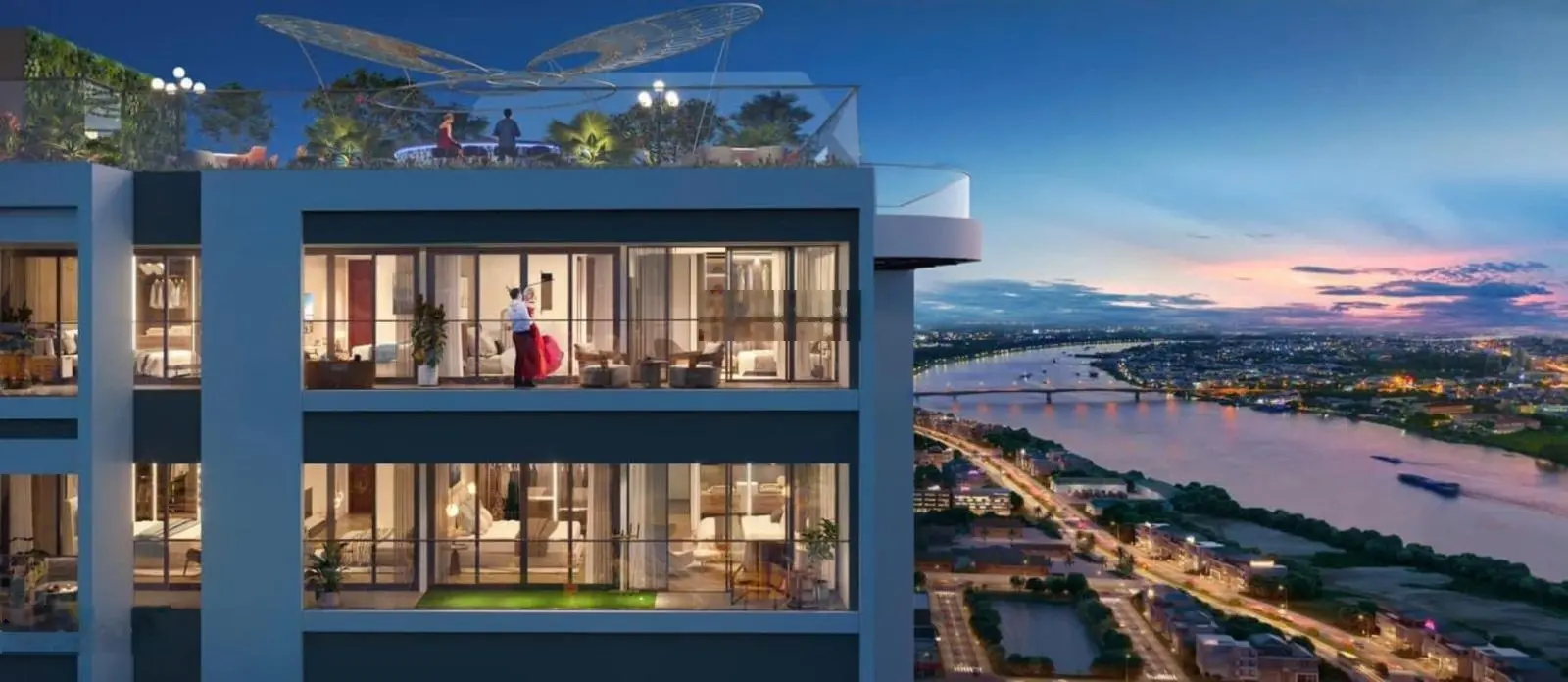 Căn ngoại giao penthouse duy nhất